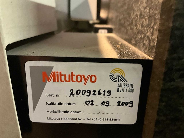 Mitutoyo euro-m544 coördinaatmeetmachine - afbeelding 16 van  23
