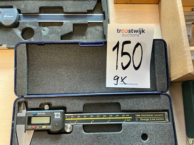 Mitutoyo, garant, pav digitale schuifmaat (9x) - afbeelding 2 van  3