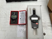Mitutoyo & hbm hardmatic hh-336 durometer / hardheidsmeter (2x) - afbeelding 1 van  4