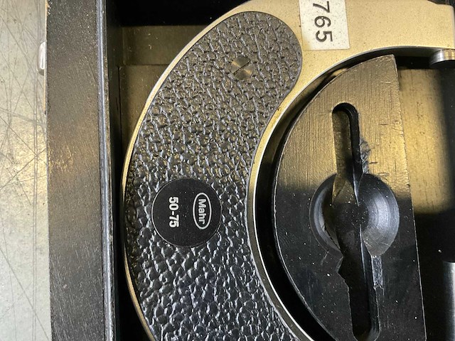 Mitutoyo, mahr beugelmicrometer (3x) - afbeelding 3 van  5