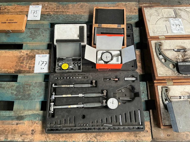 Mitutoyo micrometer (3x) - afbeelding 1 van  9