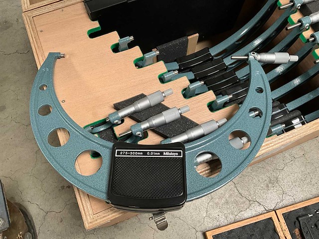 Mitutoyo micrometer set - afbeelding 5 van  9