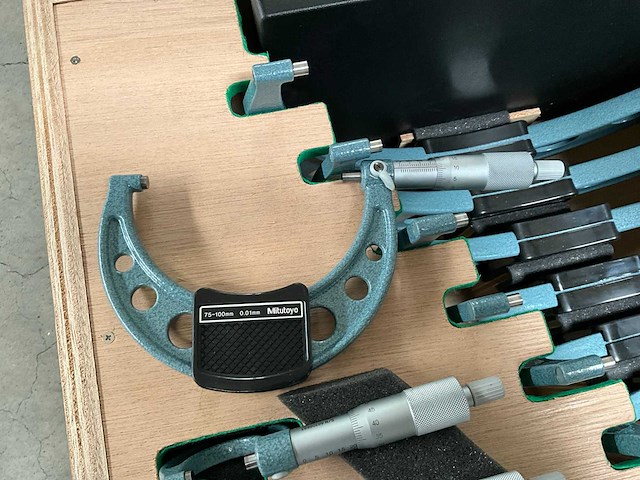 Mitutoyo micrometer set - afbeelding 5 van  7