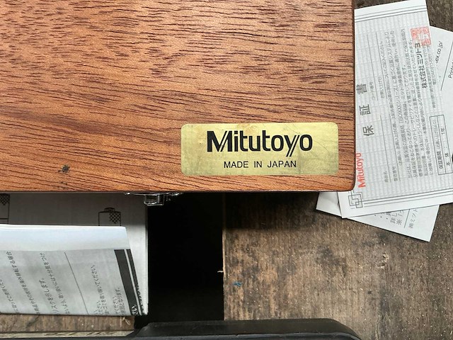 Mitutoyo micrometer + toebehoren - afbeelding 3 van  11
