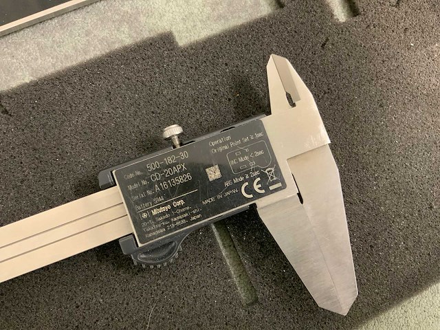 Mitutoyo ntd10p-30pkx, cd 20apx digitale schuifmaat (3x) - afbeelding 5 van  6