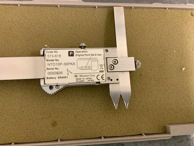 Mitutoyo ntd10p-30pkx, cd 20apx digitale schuifmaat (3x) - afbeelding 6 van  6