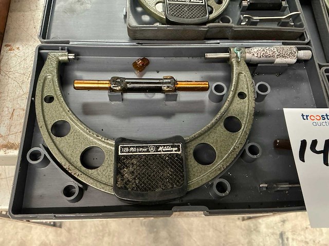 Mitutoyo schroefmaat set 5 delig 25-150mm - afbeelding 2 van  5