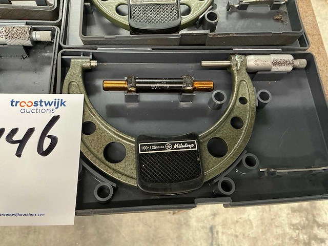 Mitutoyo schroefmaat set 5 delig 25-150mm - afbeelding 3 van  5