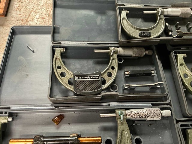 Mitutoyo schroefmaat set 5 delig 25-150mm - afbeelding 5 van  5