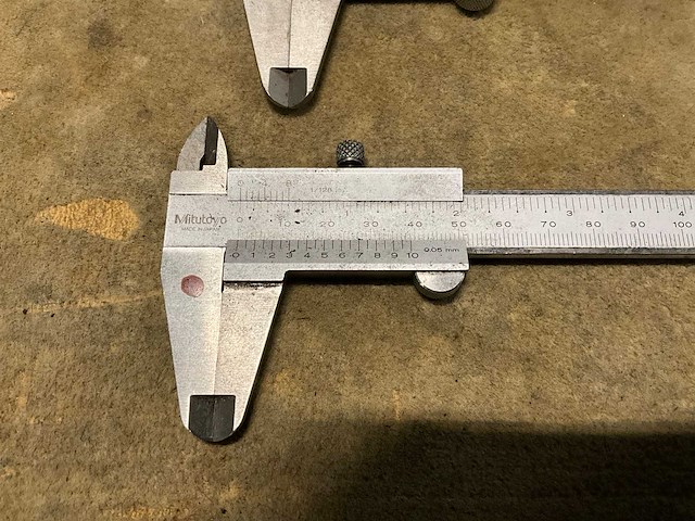 Mitutoyo schuifmaat (3x) - afbeelding 2 van  4