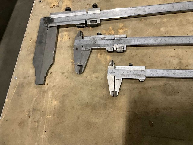 Mitutoyo schuifmaat (3x) - afbeelding 4 van  5