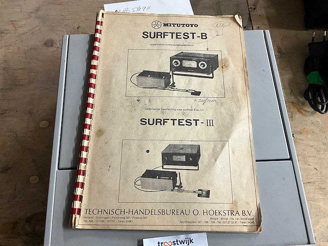 Mitutoyo surftest-b elektronische ruwheidsmeter - afbeelding 5 van  5