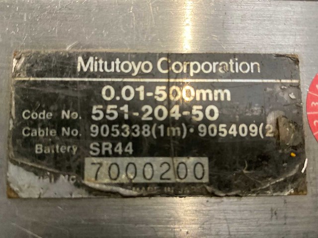 Mitutyo 0-500 mm digitale schuifmaat - afbeelding 1 van  5