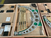 Mituyoyo 99maa001m3 buitenschroefmaat micrometer met verwisselbare aambeelden - afbeelding 2 van  7