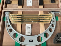 Mituyoyo 99maa001m3 buitenschroefmaat micrometer met verwisselbare aambeelden - afbeelding 2 van  8