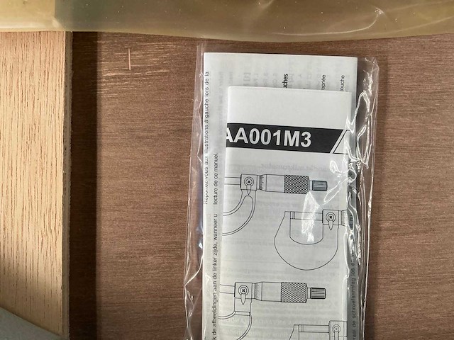 Mituyoyo 99maa001m3 buitenschroefmaat micrometer met verwisselbare aambeelden - afbeelding 7 van  8