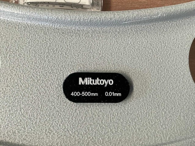 Mituyoyo 99maa001m3 buitenschroefmaat micrometer met verwisselbare aambeelden - afbeelding 8 van  8