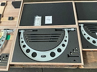 Mituyoyo 99maa001m3 buitenschroefmaat micrometer met verwisselbare aambeelden - afbeelding 1 van  8