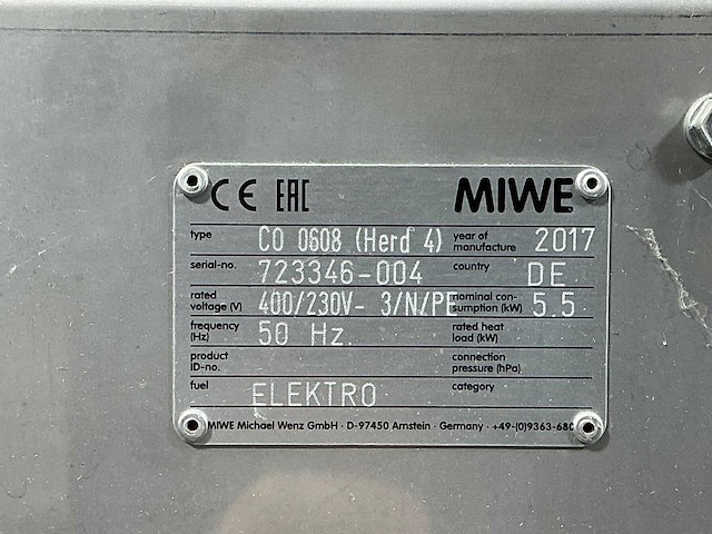 Miwe - pizza-oven - afbeelding 3 van  8