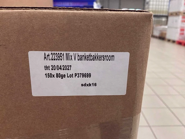 Mix banketbakkersroom (80g) (4050x) - afbeelding 3 van  4