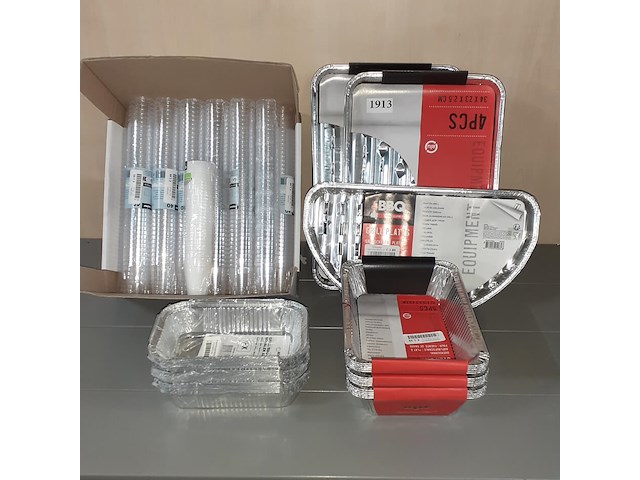 Mix kavel barbecue accessoires en shotglaasjes (d1913) - afbeelding 2 van  3