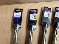 Mix kavel beitels voor boorhamer (8x) - afbeelding 3 van  5