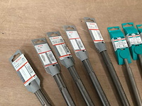 Mix kavel beitels voor hamerboor (15x) - afbeelding 3 van  6