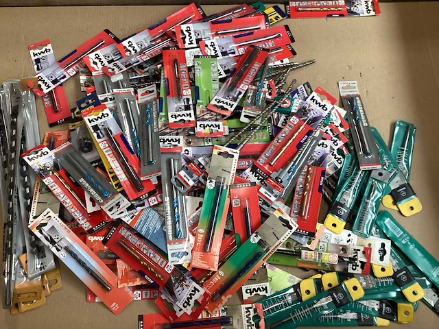 Mix kavel diverse boren (182x) - afbeelding 1 van  5