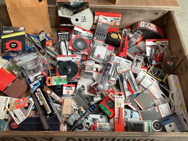 Mix kavel diverse bouwmarkt artikelen (107x) - afbeelding 1 van  10