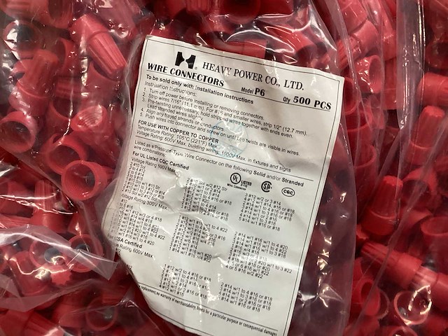 Mix kavel lasdoppen, p4 en p6 - afbeelding 3 van  4