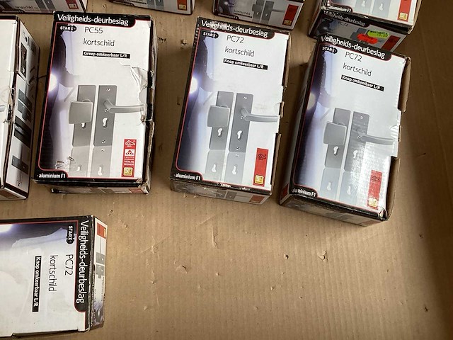 Mix kavel veiligheids deurbeslag (14x) - afbeelding 4 van  6