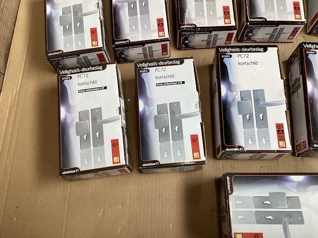 Mix kavel veiligheids deurbeslag (14x) - afbeelding 6 van  6