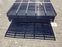 Mix pallet dubbelstaafs hekwerk antraciet 8/6/8/ en 6/5/6 (23x) - afbeelding 4 van  8