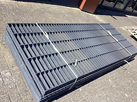 Mix pallet dubbelstaafs hekwerk antraciet 8/6/8/ en 6/5/6 (23x) - afbeelding 8 van  8