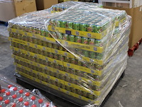 Mix pallet ice tea w.o. lipton en fuze tea. tht o.a. 8-25, 5-26 en 7-26. totaal ruim 1400 blikken. bod is i... - afbeelding 2 van  3