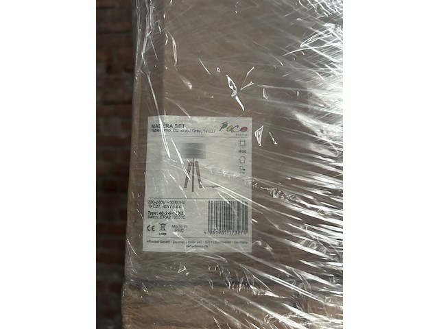 Mix pallet met 26 stuks design verlichting paco home – verkrijgbaar op bol.com en amazon - afbeelding 2 van  5