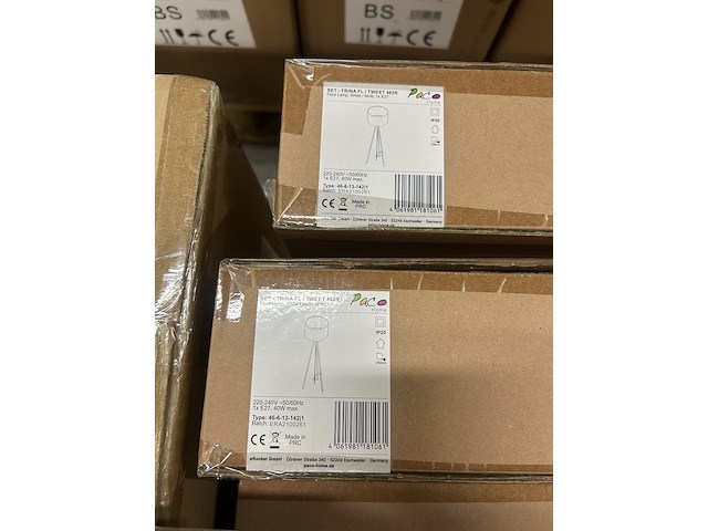 Mix pallet met 29 stuks design verlichting paco home – verkrijgbaar op bol.com en amazon - afbeelding 2 van  5