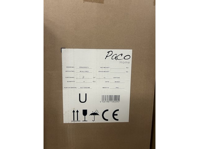 Mix pallet met 29 stuks design verlichting paco home – verkrijgbaar op bol.com en amazon - afbeelding 3 van  5