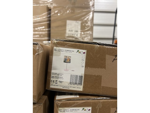 Mix pallet met 50 stuks design verlichting paco home – verkrijgbaar op bol.com en amazon - afbeelding 4 van  9