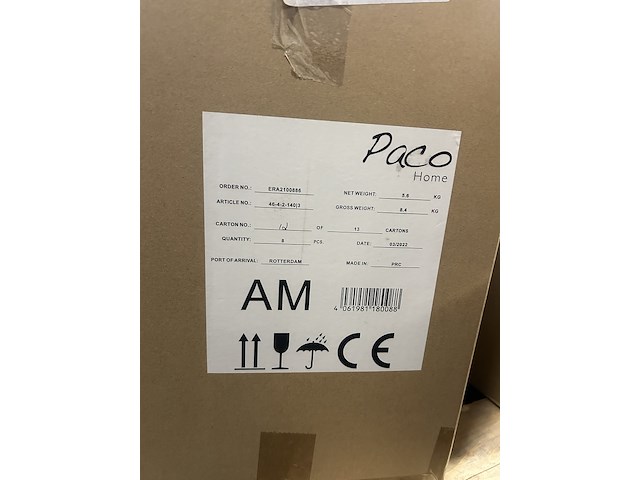 Mix pallet met 50 stuks design verlichting paco home – verkrijgbaar op bol.com en amazon - afbeelding 9 van  9