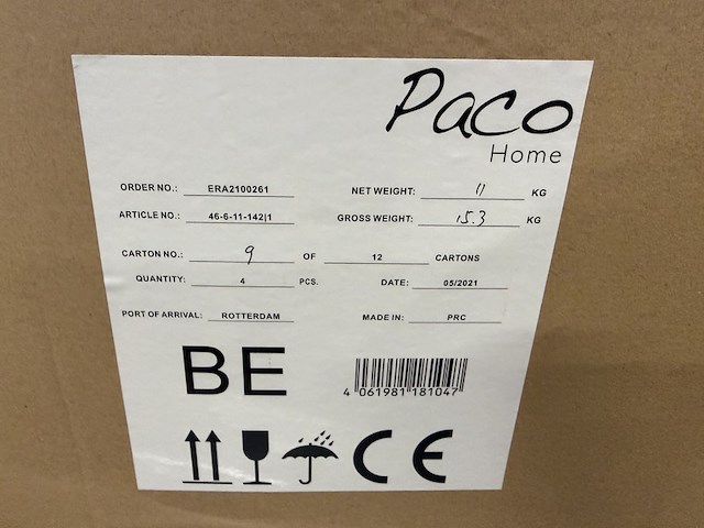 Mix pallet met 52 stuks design verlichting paco home – verkrijgbaar op bol.com en amazon - afbeelding 3 van  6