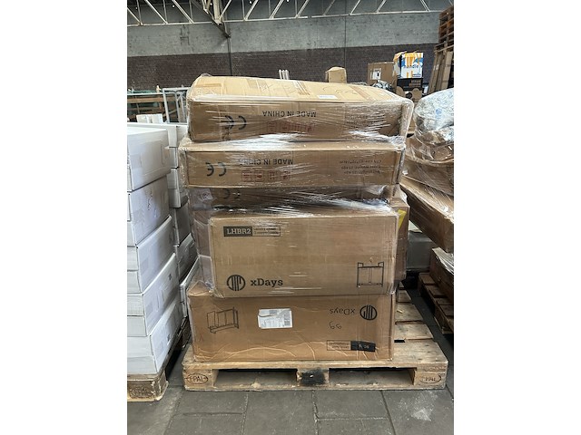 Mix pallet (online) winkelvoorraad w.o. wasmanden, xdays - afbeelding 1 van  3