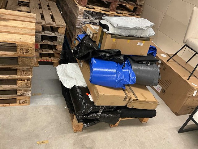Mix pallet randen netten voor trampoline - afbeelding 2 van  3