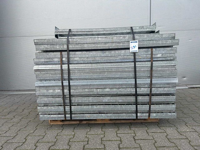 Mix pallet stalen roostervloer 1340x880mm (40x) - afbeelding 2 van  2