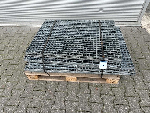 Mix pallet stalen roostervloer (14x) - afbeelding 3 van  3