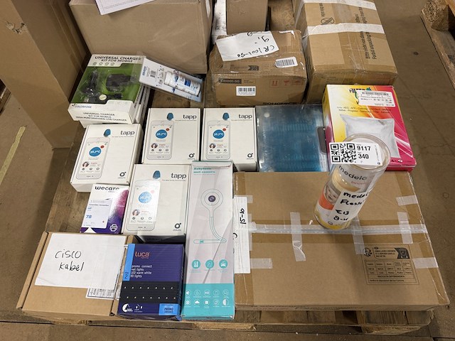 Mix pallet w.o. zwembadstofzuiger, infraroodthermometer w.o. tapp, telsa - afbeelding 2 van  7