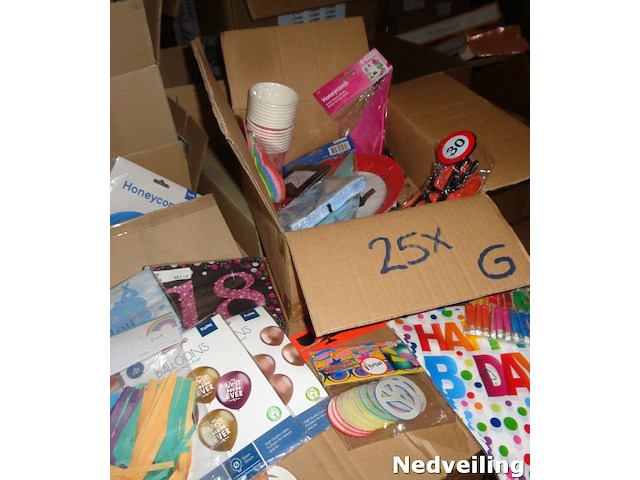 Mixdoos g met 25 artikelen vnl feest - afbeelding 3 van  3