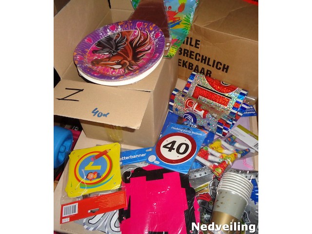 Mixdoos z met 40 artikelen vnl feest - afbeelding 2 van  3