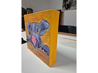 Mixed media/acryl op doek bram - afbeelding 2 van  2