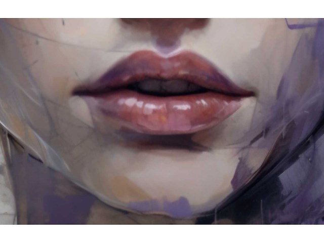 Mixed media/acryl op doek maria strabel ‘che’ - afbeelding 2 van  2